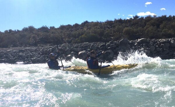 kayak y trekking en El Calafate - El Chaltén - Río La Leona