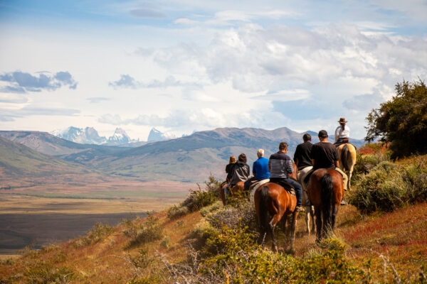 cabalgata de dificultad baja en El Calafate - Cerro Frías