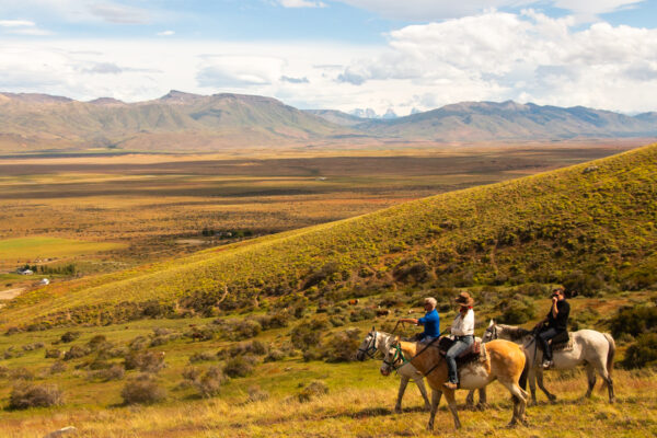 cabalgata de dificultad baja en El Calafate - Cerro Frías