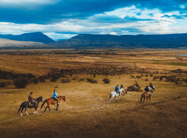cabalgata de dificultad baja en El Calafate - Cerro Frías