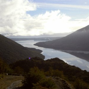 Lago escondido and conventional Fagnano