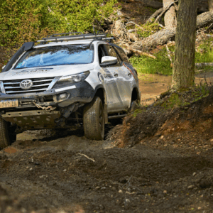 4x4 crossing of lakes Escondido and Fagnano