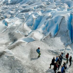 Trekking com crampon na geleira Perito Moreno